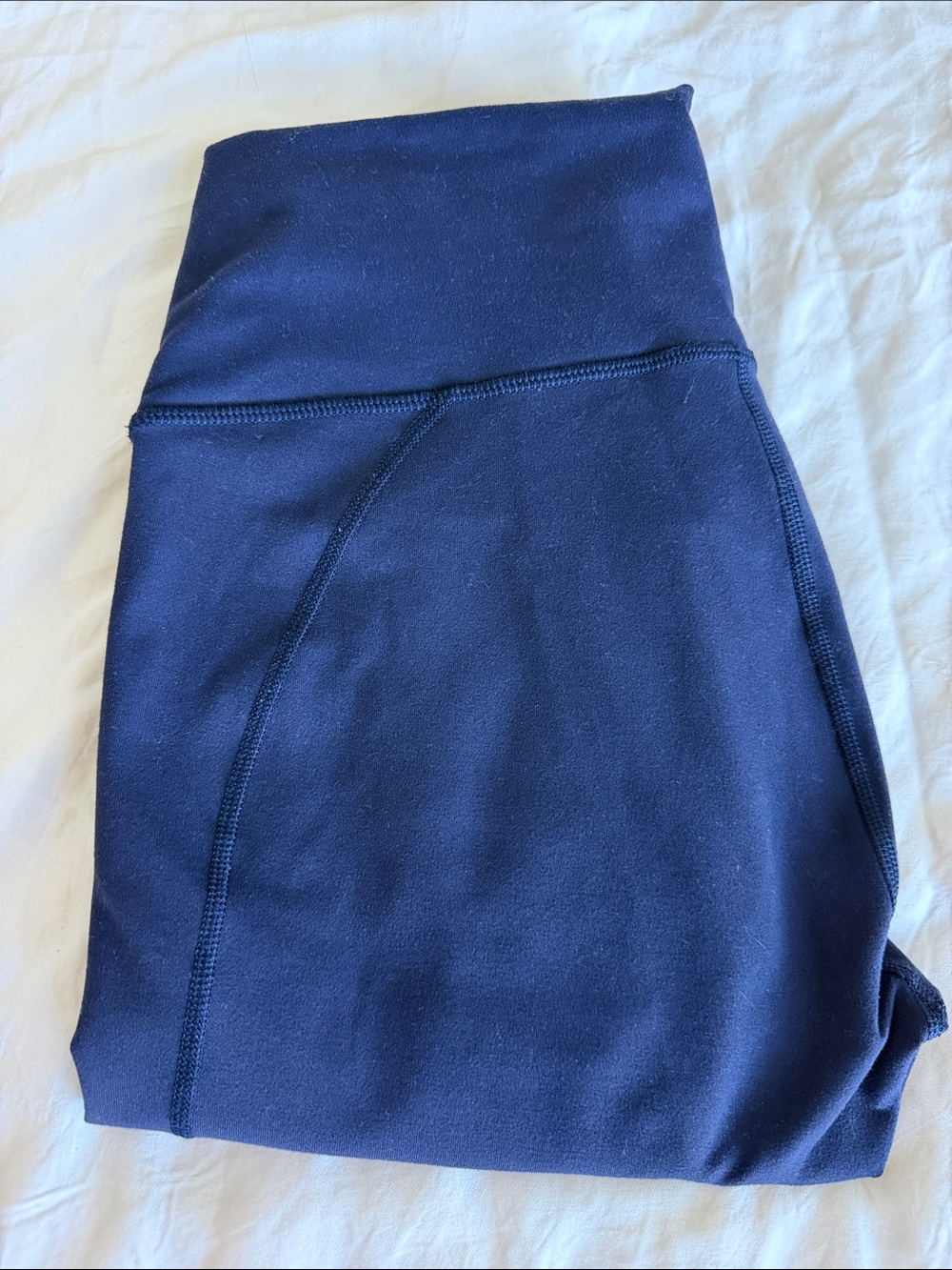 Fabletic’s Define Power Hold High Waisted Leggings in Deep Navy - Picture 8 of 8